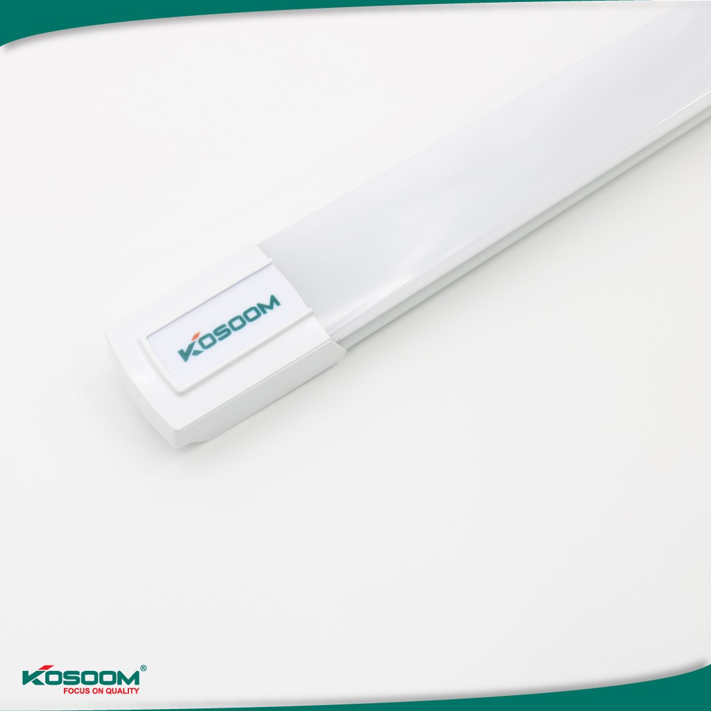 Đèn led tuýp T8 Kosoom liền máng 18W 36W ánh sáng trắng/trung tính - Bảo hành đổi mới 3 năm