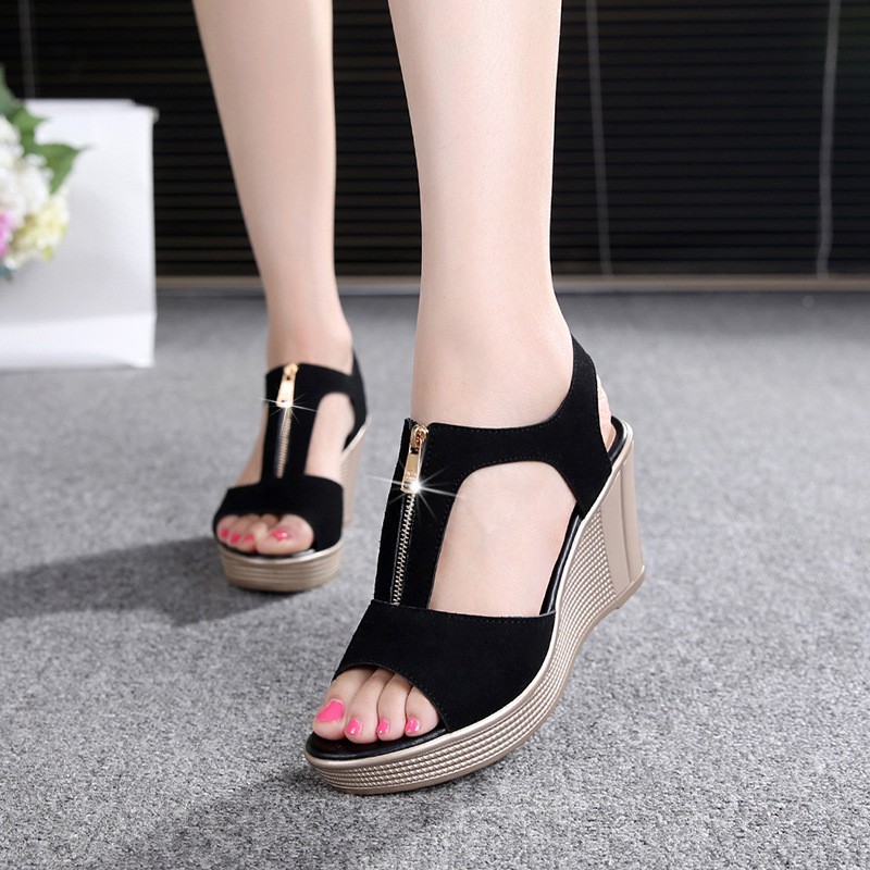 ORDER dép xuồng quai hậu 8cm HI248 size 32 đến 43