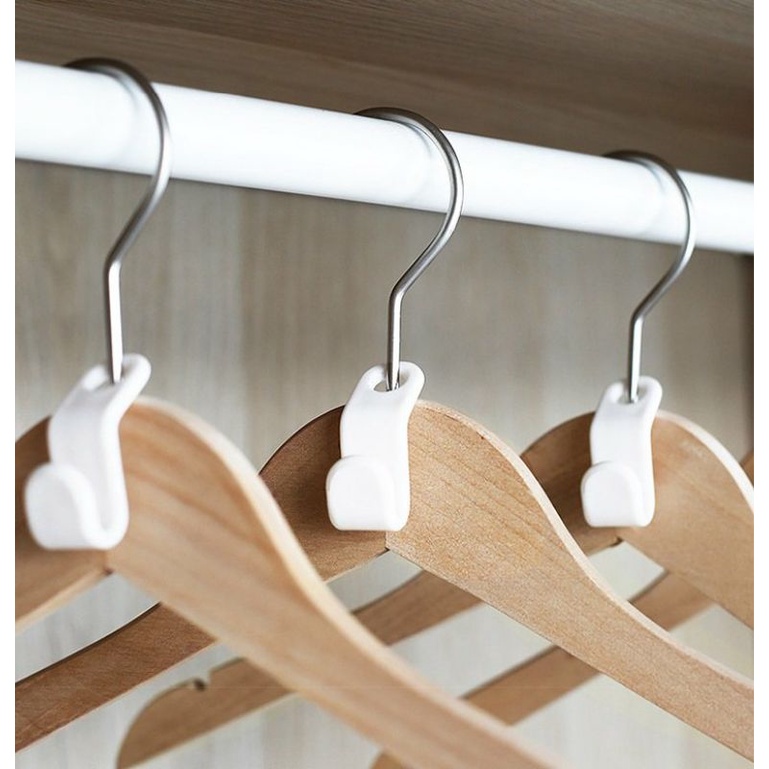 Đầu nối móc treo quần áo bằng nhựa đa năng