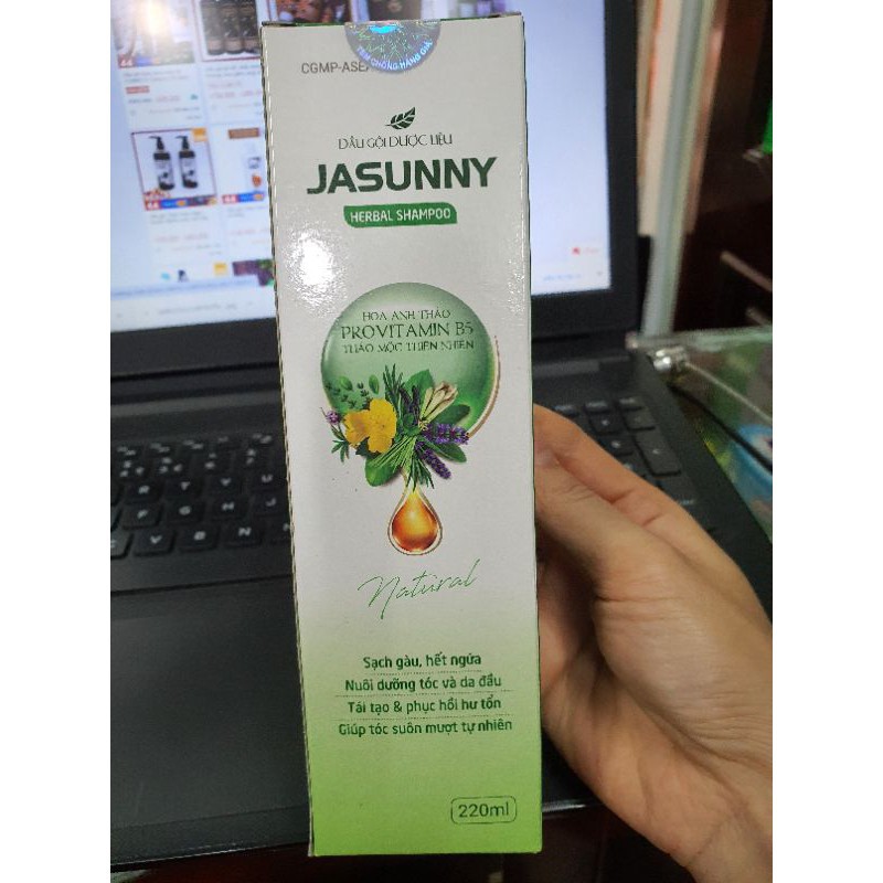 Dầu gội dược liệu Jasunny natural 220ml