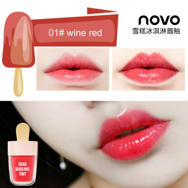 Son Bóng Dazzle Me Dưỡng Ẩm Lâu Trôi Màu Sắc Tự Nhiên Thiết Kế Vỏ Hình Kem Que | BigBuy360 - bigbuy360.vn