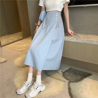 Chân váy dài Ulzzang