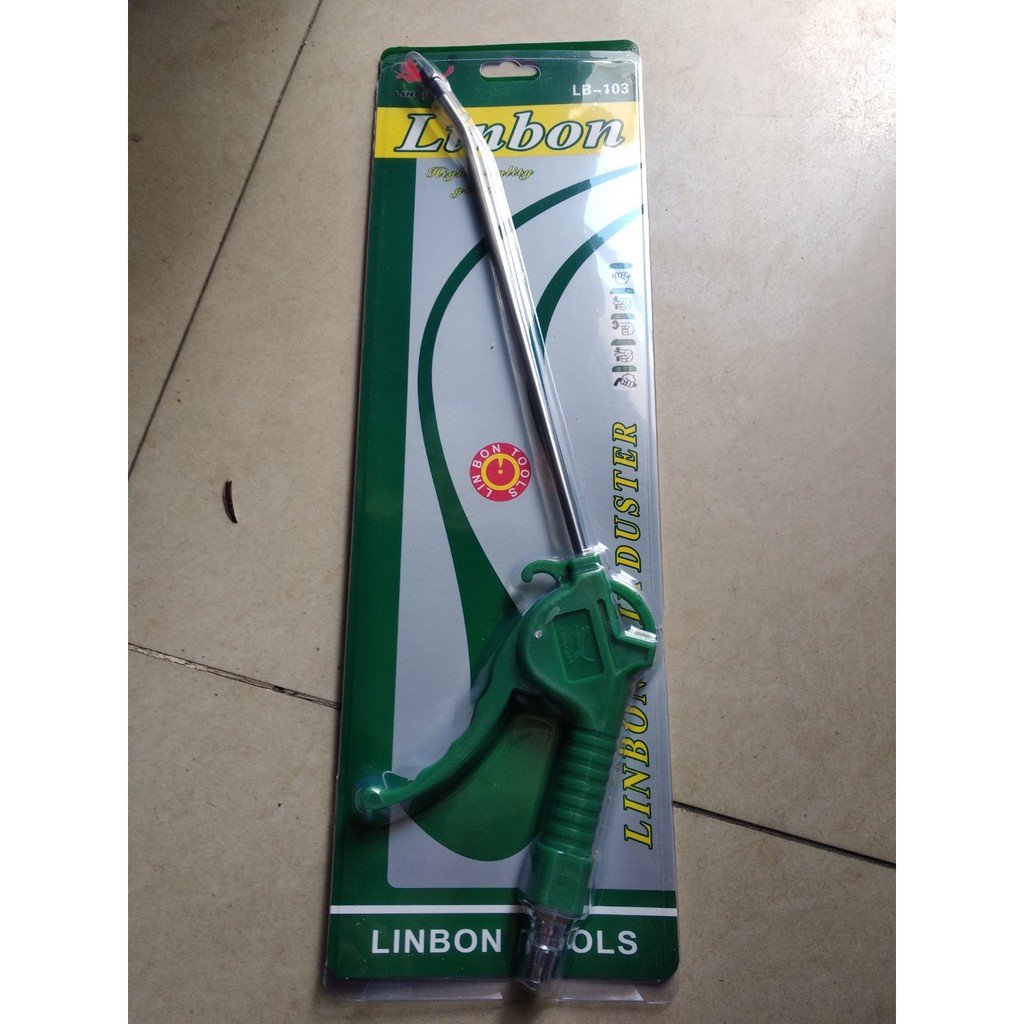 Súng xịt hơi,xịt bụi linbon dài