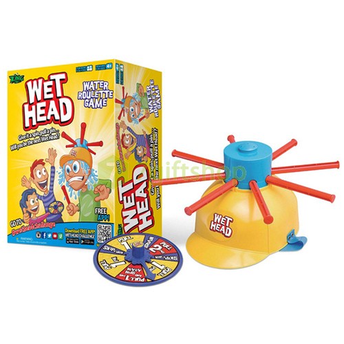 Boardgame Wet Water Hat - Wet Head vui nhộn (trò chơi ướt đầu)