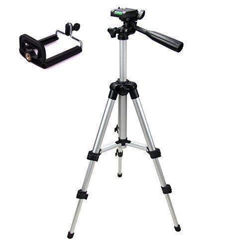 Combo 1 Chân giá đỡ máy chụp ảnh Tripod TF3110 + 1 Miếng kẹp điện thoại