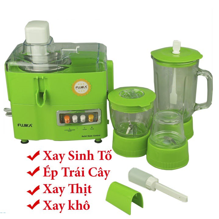 Máy xay ép trái cây đa năng 3 cối SUPOR Và Fujika ( Chọn Phân Loại), bảo hành 12 tháng toàn quốc, màu ngẫu nhiên