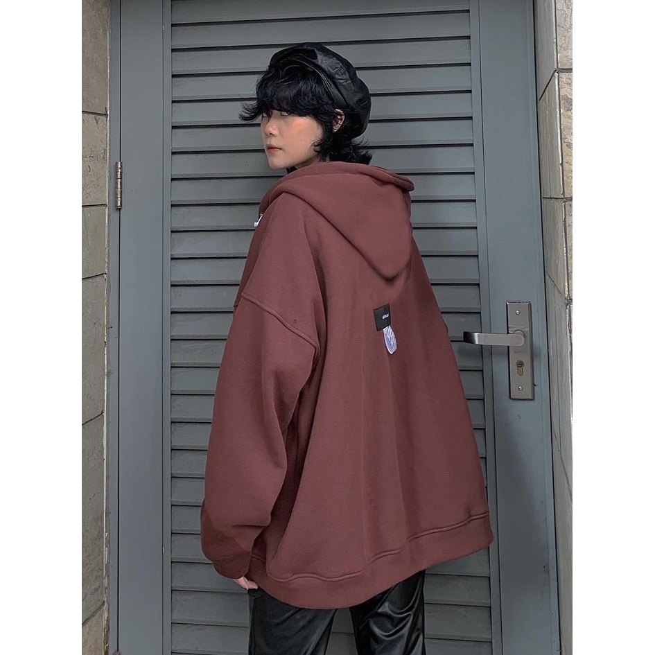 HOODIE FULLZIP "STORY" RED PEARL | BigBuy360 - bigbuy360.vn