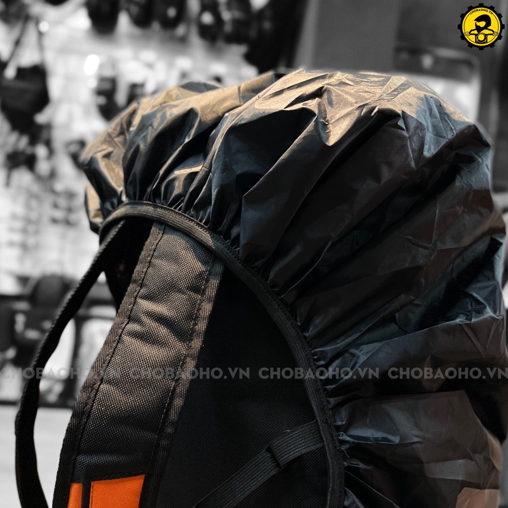 (SIZE L) Áo Mưa Balo Phản Quang, Chống nước tuyệt đối 100% kết hợp phản quang.