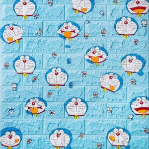 Xốp dán tường 3d - Hello Kitty - Miếng Dán Tường Doraemon - Hoạt Hình - Vân Gạch Cổ Loại 1 Kích | BigBuy360 - bigbuy360.vn