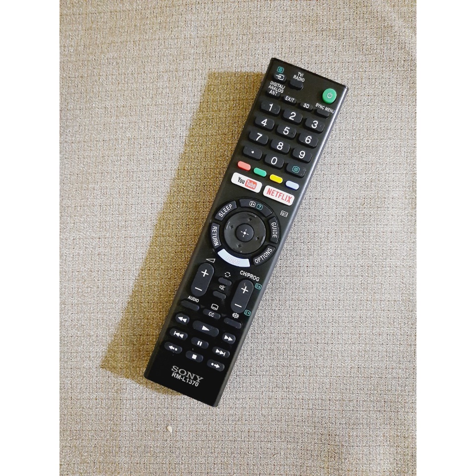 Remote Điều khiển TV Sony RM-L1370 đa năng các dòng tivi Sony LCD/LED/Smart TV- Hàng tốt tương thích 100%Tặng kèm Pin