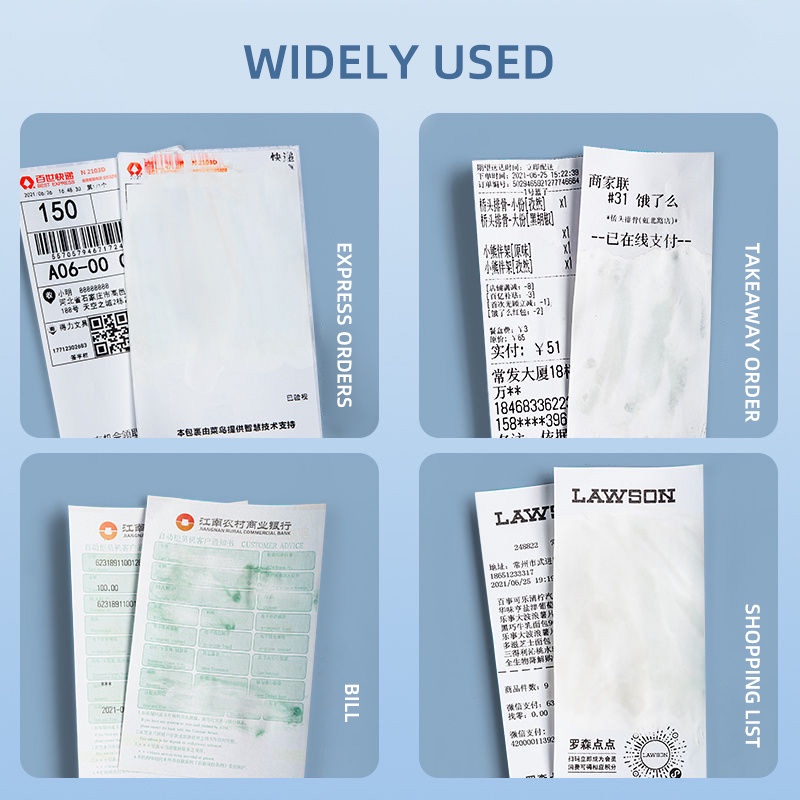 Giấy Nhiệt Xóa Thông Tin Chống Rò Rỉ Tiện Dụng