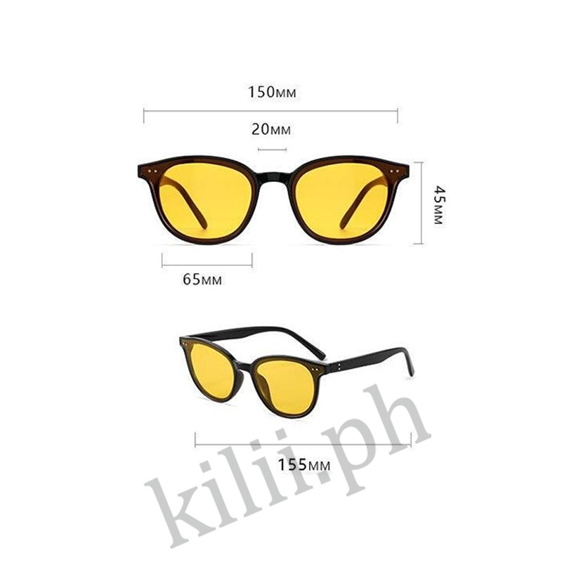 Kính Mát Thời Trang Unisex Bảo Vệ Khỏi Tia UV Sự Bảo Vệ