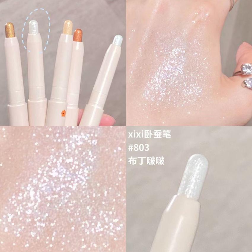 Phấn Mắt Dạng Bút Tằm xixi Đầu Đơn Cho Người Mới Bắt Đầu Có Độ Bóng Cao | BigBuy360 - bigbuy360.vn