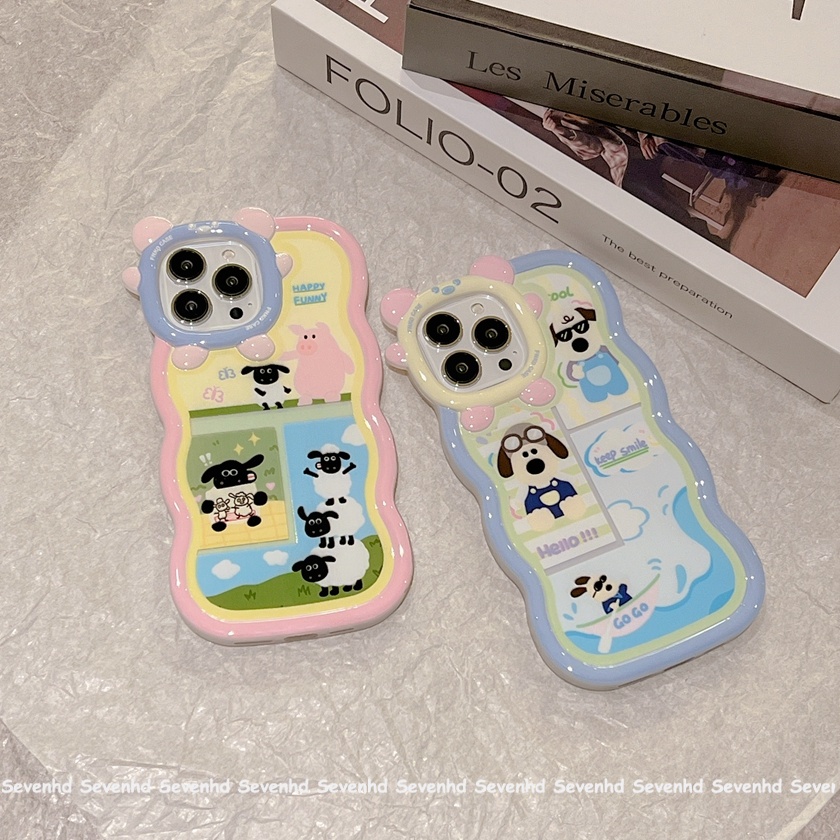 Ốp Điện Thoại Họa Tiết Quái Vật Xinh Xắn Dành Cho iPhone 13 12 11 Pro Max Xs Max Xr X 7 8 6 6s Plus