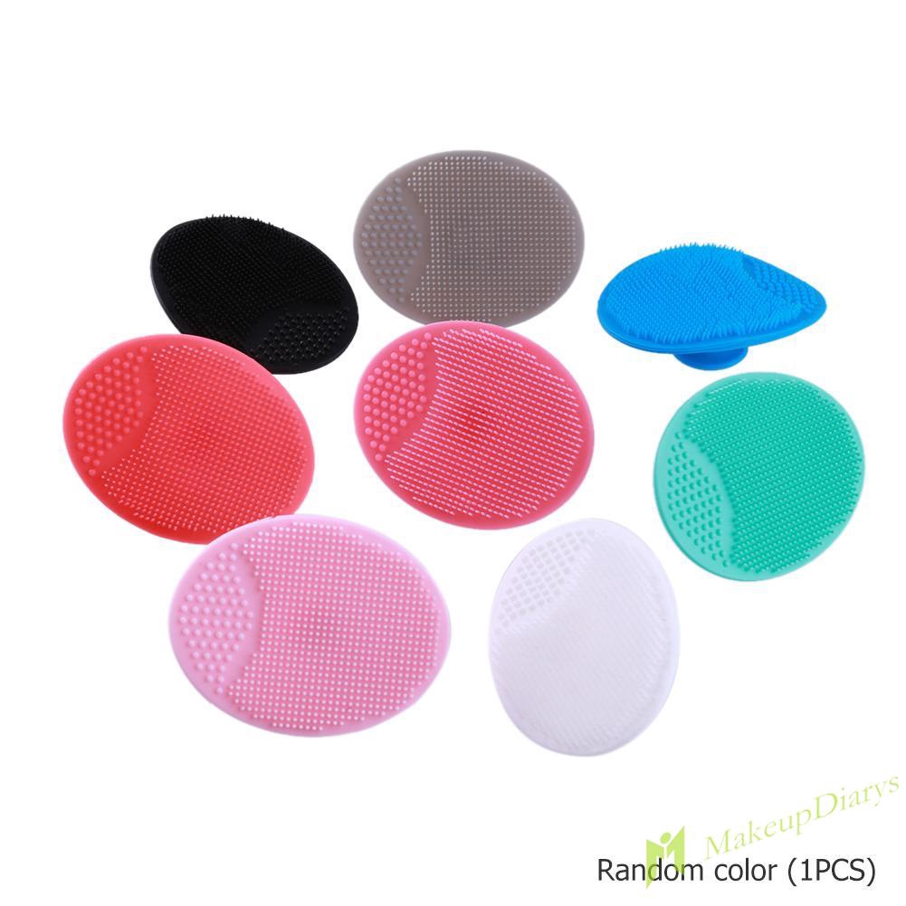 Bàn chải silicone rửa mặt tẩy mụn đầu đen