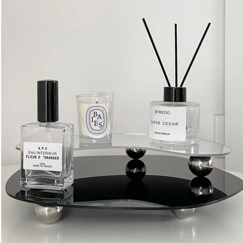 Khay acrylic đựng vật dụng trang trí phông nền chụp ảnh tùy chọn kiểu dáng