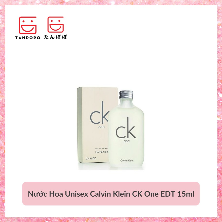 Nước Hoa Unisex Calvin Klein CK One EDT 15ml
