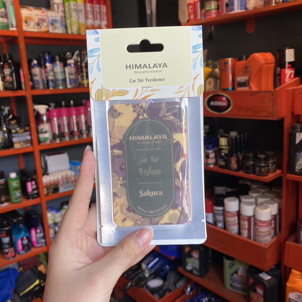 Lá Thơm Khử Mùi Nội Thất Himalaya Treo Xe , Nhà Cửa ,....