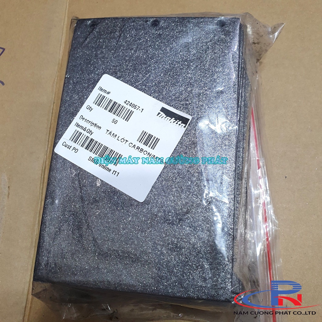 Tấm lót than/ Tấm lót Cacbon máy chà nhám băng MT941 M9400B MT940 424057-1