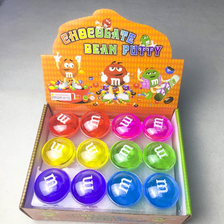 Slime hình CHỮ M trong kẹo ngọt cực đẹp thiết kế độc đáo ấn tượng Đồ chơi Slam Gudetama