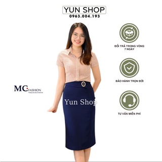 Chân váy công sở nữ,chân váy chữ a ôm dáng đẹp đủ size s m l xl chuẩn hãng mc fashion