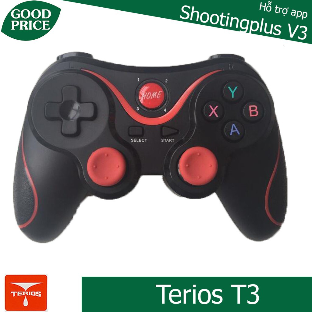 Tay cầm chơi game Terios T3 hỗ trợ ShootingPlus V3 chơi PUBG/ Liên Quân - Hàng nhập khẩu