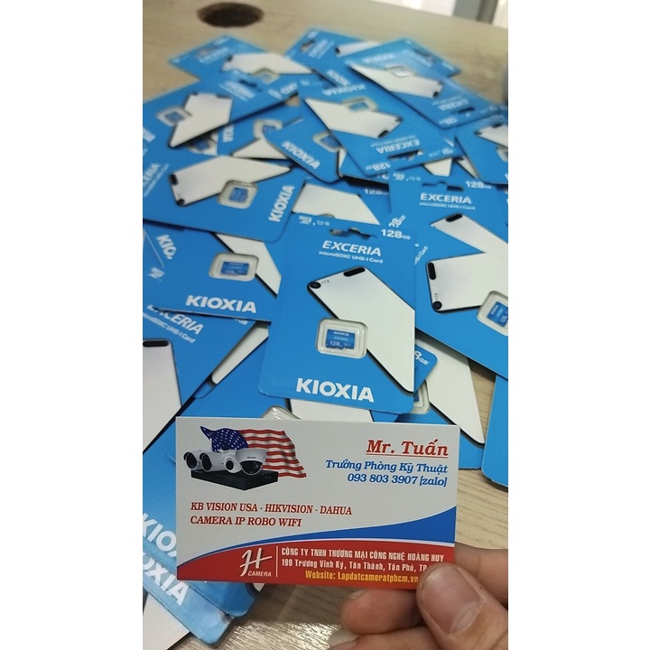Thẻ nhớ phân phối giá tốt Tháng 2, 2023 Thẻ nhớ - THẺ NHỚ KIOXIA 128GB GIÁ SỈ -  Nhà phân phối thẻ nhớ