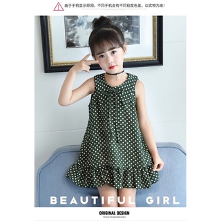 VÁY CHẤM BI BÉ GÁI