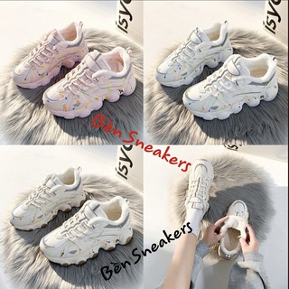 [Rẻ Vô Địch + Ảnh Thật] Giày Sneaker Màu Sắc Lạ Cho Nữ Cao Cấp