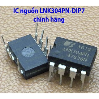 IC nguồn LNK304PN-DIP7 chính hãng, trong máy giặt, mạch quạt Mitsubishi