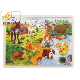Xếp hình gỗ 60 miếng