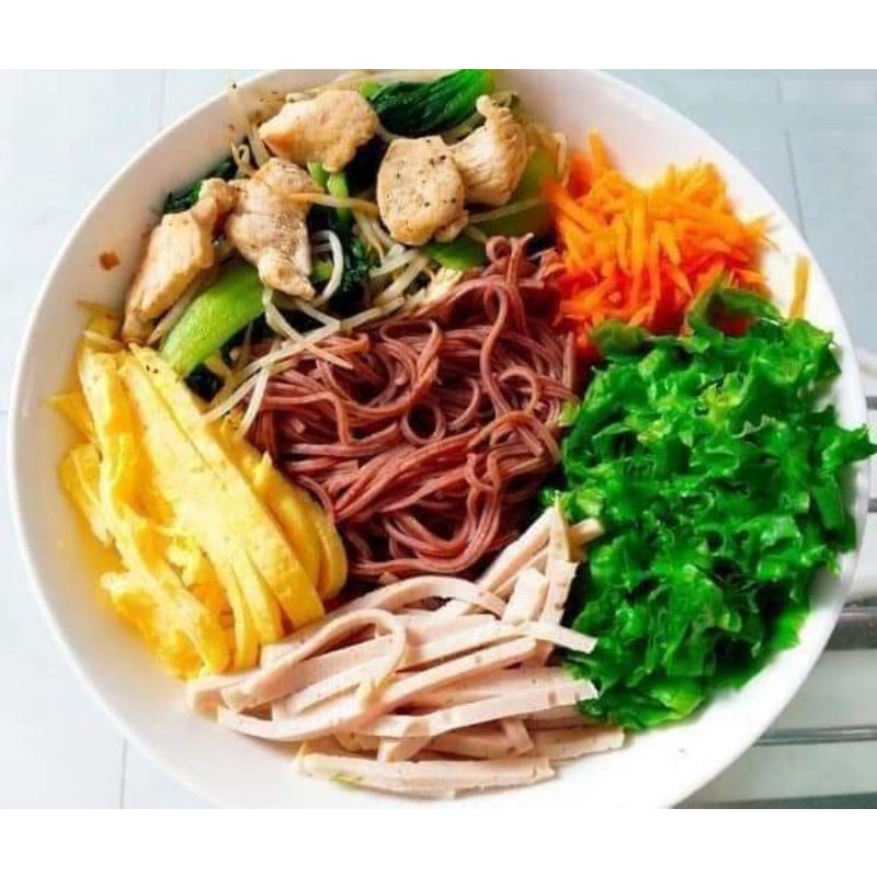 1kg Bún gạo lứt đỏ Hoàng Minh ăn kiêng Healthy