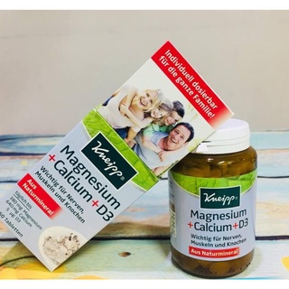 Viên uống kneipp magie canxi d3 magnesium + calcium + d3 hàng chuẩn đức