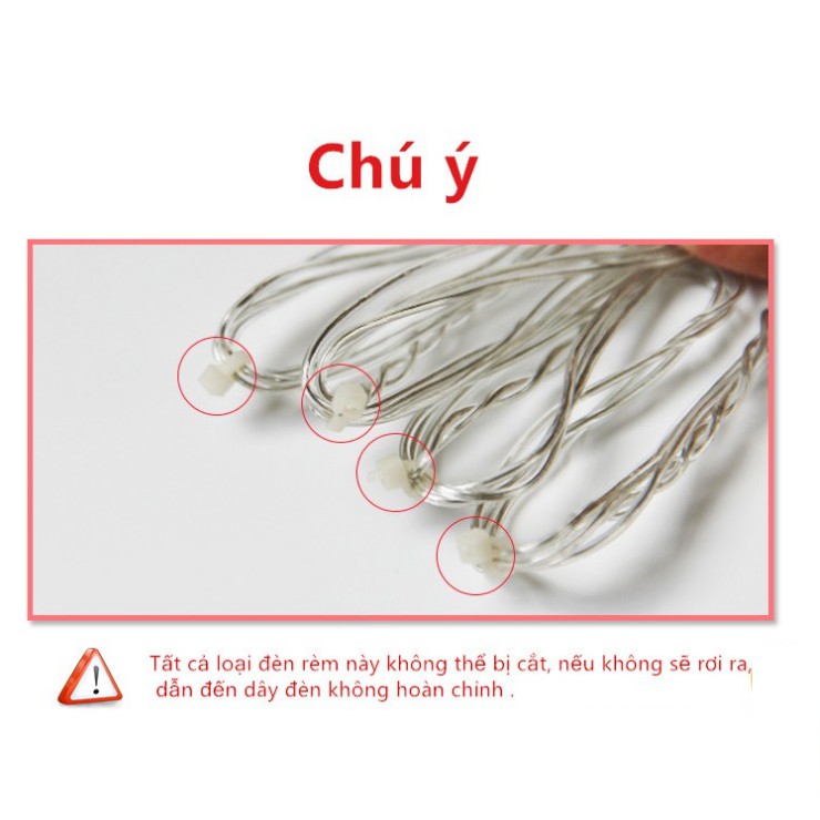 Bộ đèn sao lớn chuỗi thả mành