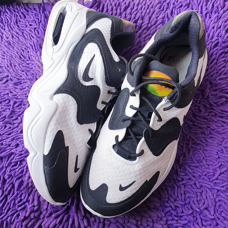 [Chính Hãng] Giày Nike Air Max 2X White Black, size 42, real 2hand