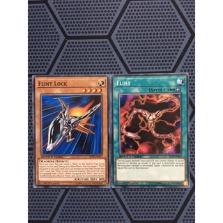 Bài yugioh speed duel - flint - sbtk-en033 và flint lock - sbtk-en021 - common 1st edition
