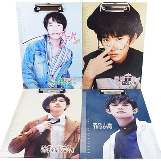 Kẹp file A4 in hình TFBOYS Jackson Yee- Dịch Dương Thiên Tỉ