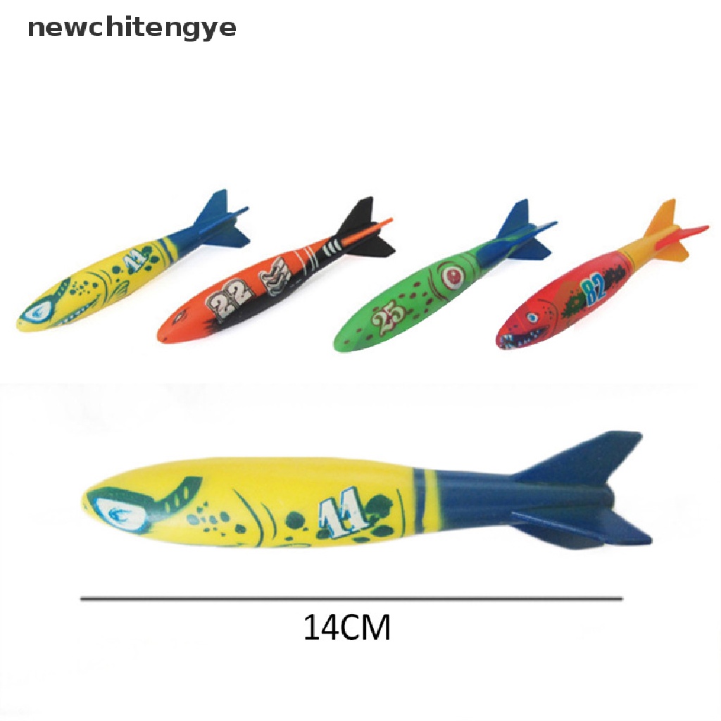 Set 4 món đồ chơi ngư lôi lặn dưới nước