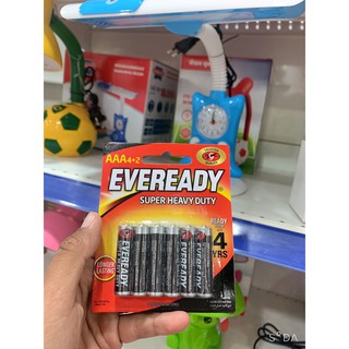 Pin aaa eveready 1215-bp6 heavy duty 1.5v - vỉ 6 viên
