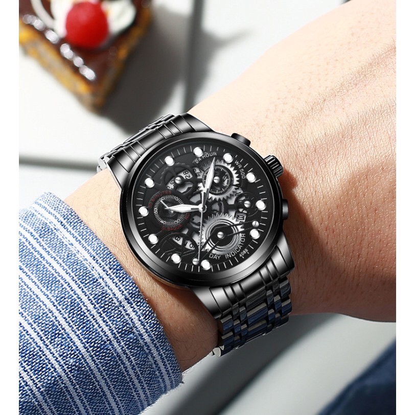 Đồng Hồ Nam INDICATOR F6 Mặt Tròn Kim Dạ Quang Cực Đẹp | BigBuy360 - bigbuy360.vn