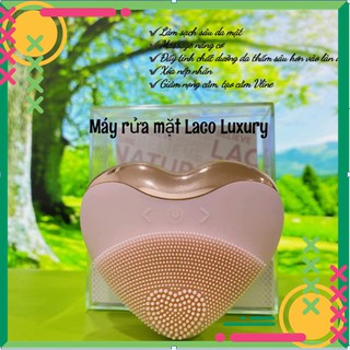 💥Máy rửa mặt Laco luxury💥chính hãng💥sạch sâu da mặt 💥se khít lỗ chân lông💥tăng sinh colagen💥trẻ hóa làn da