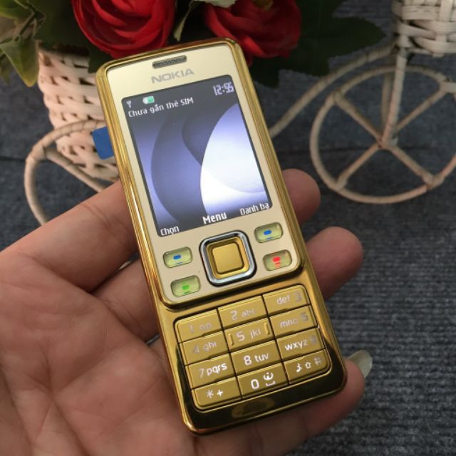 ĐIỆN THOẠI NOKIA 6300 GOLD, MAIN ZIN, MÀN HÌNH ZIN, KÈM ĐỦ PIN SẠC