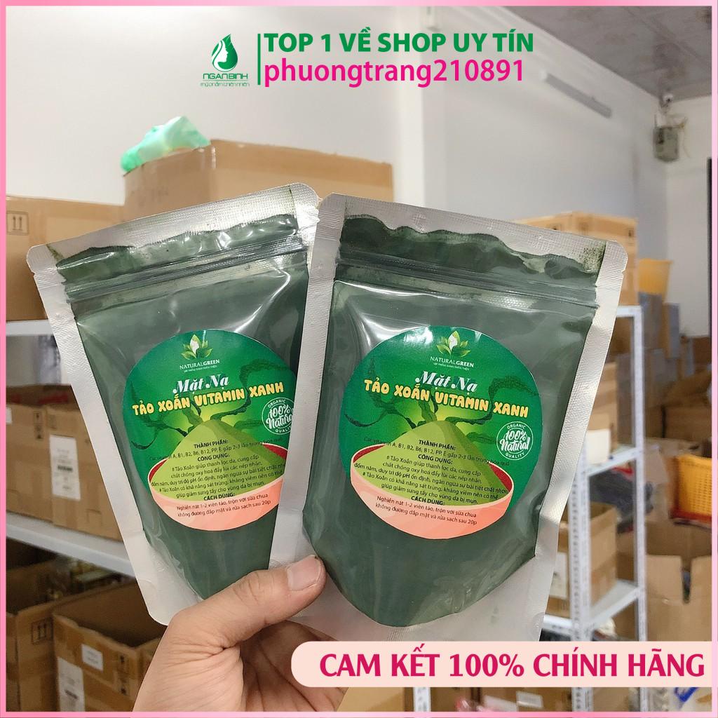 ( Gói 100GR ) Bột tảo xoắn đắp mặt nạ, bột tảo biển dưỡng trắng làm đẹp da