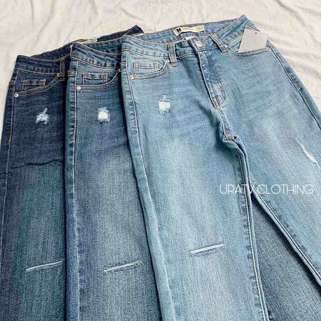 [FREESHIP - ẢNH CHÍNH CHỦ] Quần skinny 9 tấc RÁCH 2 điểm T0PSH0P | BigBuy360 - bigbuy360.vn