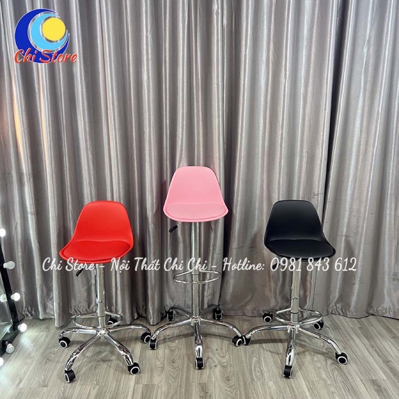 Ghế Xoay Spa Giá Rẻ, Ghế Ngồi Văn Phòng Bánh Xe Xoay 360 Độ Sang Chảnh