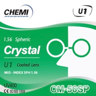 Tròng cận chemi crystal u1 coated cm-56sp