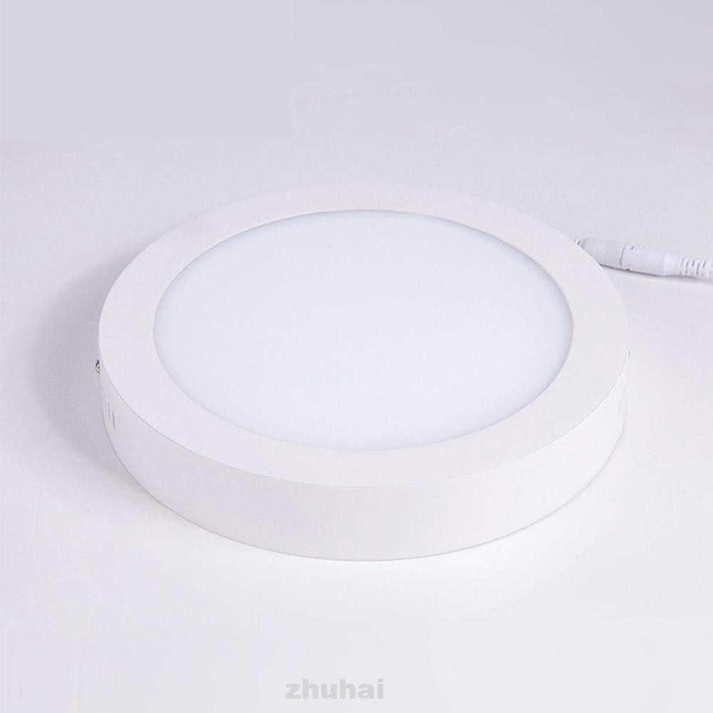 Home Round Flat Bathroom Kitchen Panel Surface Mounted Light