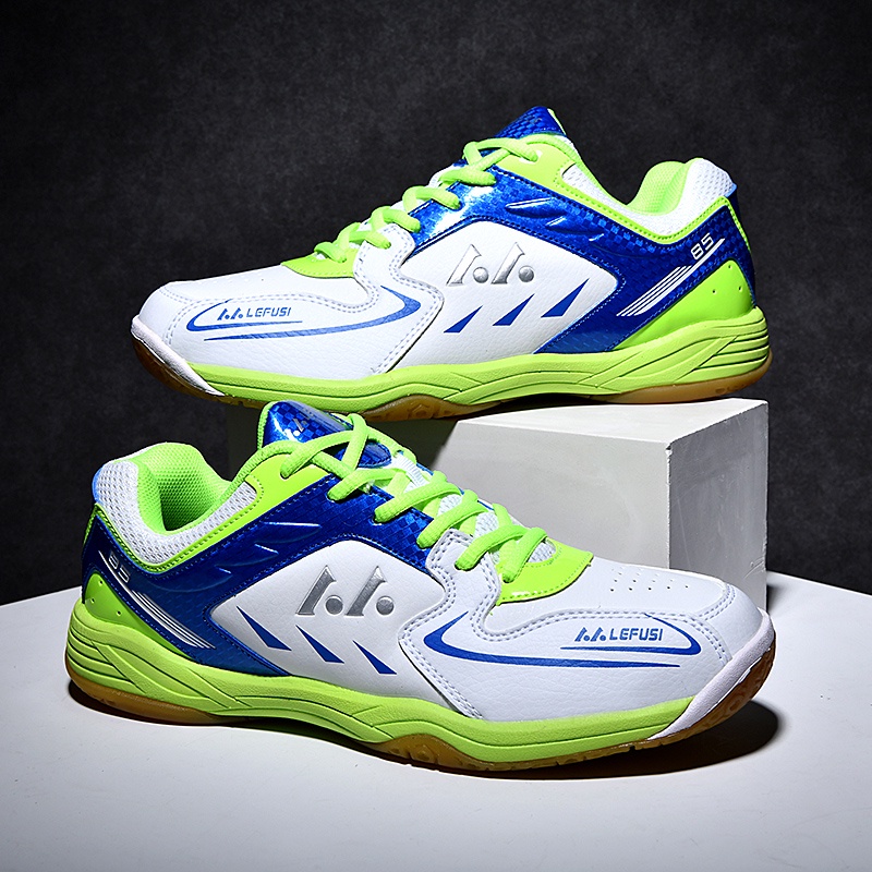 Giày Thể Thao Chơi Cầu Lông / Tennis Cỡ Lớn 36-45 Siêu Nhẹ Thoáng Khí Cho Nam Và Nữ