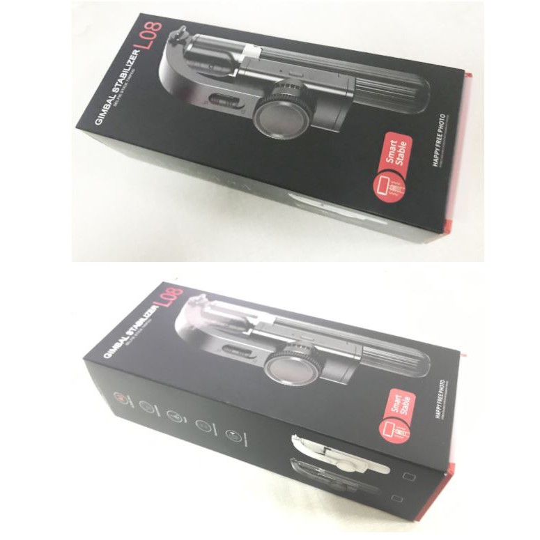 【Bh 1 ĐỔI 1】Tay Cầm Chống Rung Điện Tử Gimbal L08 Có Bluetooth - Gimbal Điện Thoại Chống Rung - Có Chân Đỡ Tự Đứng-NBL08 | BigBuy360 - bigbuy360.vn