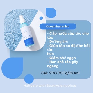 Ocean - xịt dưỡng tóc protein